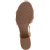 imageAerosoles Womens Cinzia Heeled SandalBeige Bisque Patent Faux Leather