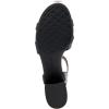 imageAerosoles Womens Cinzia Heeled SandalBlack Patent Faux Leather