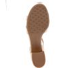 imageAerosoles Womens Cinzia Heeled SandalGold Metallic Textured Faux Leather