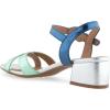 imageAerosoles Womens Cinzia Heeled SandalMermaid Metallic Combination Faux Leather