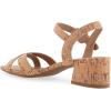 imageAerosoles Womens Cinzia Heeled SandalNatural Cork