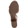 imageAerosoles Womens Cinzia Heeled SandalTan Faux Leather