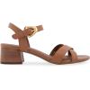 imageAerosoles Womens Cinzia Heeled SandalTan Faux Leather