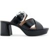 imageAerosoles Womens Collin Heeled SandalBlack Leather