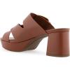 imageAerosoles Womens Collin Heeled SandalGinger Bread Leather