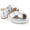 imageAerosoles Womens Collin Heeled SandalSilver Mirror Metallic Pu