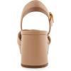 imageAerosoles Womens Cosmos Heeled SandalsBeige Beige Leather