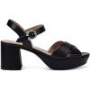 imageAerosoles Womens Cosmos Heeled SandalsBlack Leather