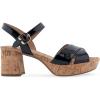 imageAerosoles Womens Cosmos Heeled SandalsBlack Patent Pu