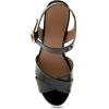 imageAerosoles Womens Cosmos Heeled SandalsBlack Patent Pu