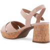 imageAerosoles Womens Cosmos Heeled SandalsCipria Patent Pu