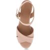 imageAerosoles Womens Cosmos Heeled SandalsCipria Patent Pu