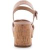 imageAerosoles Womens Cosmos Heeled SandalsCipria Patent Pu