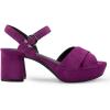 imageAerosoles Womens Cosmos Heeled SandalsDark Purple Suede