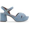 imageAerosoles Womens Cosmos Heeled SandalsDusty Blue Suede