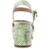 imageAerosoles Womens Cosmos Heeled SandalsGleam Snake Print Leather
