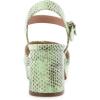imageAerosoles Womens Cosmos Heeled SandalsGleam Snake Print Leather