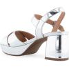 imageAerosoles Womens Cosmos Heeled SandalsSilver Mirror