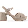 imageAerosoles Womens Cosmos Heeled SandalsTrench Coat Suede