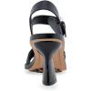 imageAerosoles Womens Crew Heeled SandalBlack Pu
