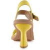 imageAerosoles Womens Crew Heeled SandalGreen Sheen Pu