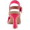 imageAerosoles Womens Crew Heeled SandalVirtual Pink Pu