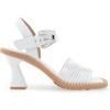 imageAerosoles Womens Crew Heeled SandalWhite Pu