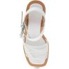 imageAerosoles Womens Crew Heeled SandalWhite Pu
