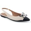 imageAerosoles Womens Donna Ballet FlatCream Canvas