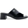 imageAerosoles Womens Etta Heeled SandalBlack Leather