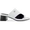 imageAerosoles Womens Etta Heeled SandalWhite Leather