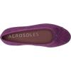 imageAerosoles Womens Homebet Ballet FlatDark Purple Faux Suede