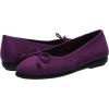 imageAerosoles Womens Homebet Ballet FlatDark Purple Faux Suede