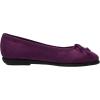 imageAerosoles Womens Homebet Ballet FlatDark Purple Faux Suede
