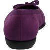 imageAerosoles Womens Homebet Ballet FlatDark Purple Faux Suede