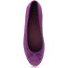 imageAerosoles Womens Homebet Ballet FlatDark Purple Faux Suede