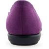 imageAerosoles Womens Homebet Ballet FlatDark Purple Faux Suede