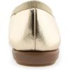 imageAerosoles Womens Homebet Ballet FlatGold Metallic