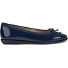 imageAerosoles Womens Homebet Ballet FlatNavy Patent Pu