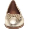 imageAerosoles Womens Homebet Ballet FlatSoft Gold Pu