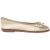 imageAerosoles Womens Homebet Ballet FlatSoft Gold Pu