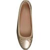 imageAerosoles Womens Homebet Ballet FlatSoft Gold Pu