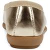 imageAerosoles Womens Homebet Ballet FlatSoft Gold Pu