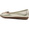 imageAerosoles Womens Homebet Ballet FlatSoft Gold Pu