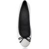 imageAerosoles Womens Homebet Ballet FlatWhite Patent Pu