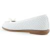 imageAerosoles Womens Homebet Ballet FlatWhite Perf