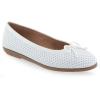 imageAerosoles Womens Homebet Ballet FlatWhite Perf