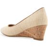imageAerosoles Womens Iris PumpNatural Raffia