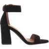 imageAerosoles Womens Lawrence Heeled SandalBlack Faux Suede