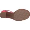 imageAerosoles Womens Lawrence Heeled SandalRed Faux Suede